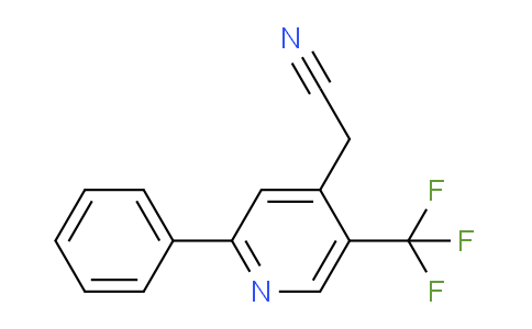 AM103371 | 1804454-28-1 | 2-Phenyl-5-(trifluoromethyl)pyridine-4-acetonitrile