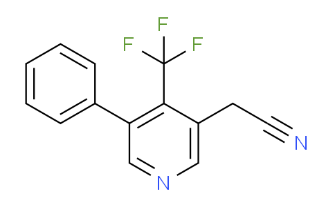 AM103377 | 1806492-82-9 | 3-Phenyl-4-(trifluoromethyl)pyridine-5-acetonitrile