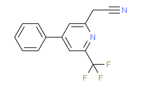 AM103380 | 1806317-96-3 | 4-Phenyl-2-(trifluoromethyl)pyridine-6-acetonitrile