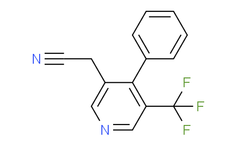 AM103382 | 1806545-74-3 | 4-Phenyl-3-(trifluoromethyl)pyridine-5-acetonitrile