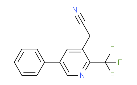 AM103383 | 1803844-82-7 | 5-Phenyl-2-(trifluoromethyl)pyridine-3-acetonitrile