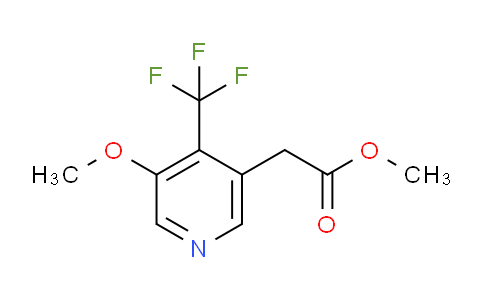 Methyl 3-methoxy-4-(trifluoromethyl)pyridine-5-acetate