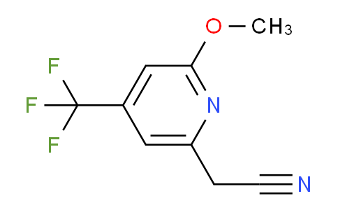 2-Methoxy-4-(trifluoromethyl)pyridine-6-acetonitrile