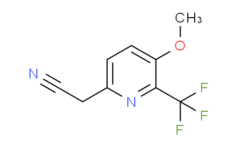 3-Methoxy-2-(trifluoromethyl)pyridine-6-acetonitrile