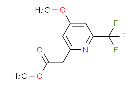 Methyl 4-methoxy-2-(trifluoromethyl)pyridine-6-acetate