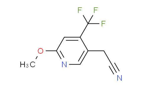 2-Methoxy-4-(trifluoromethyl)pyridine-5-acetonitrile