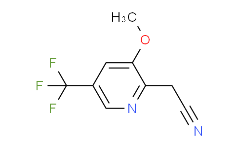 3-Methoxy-5-(trifluoromethyl)pyridine-2-acetonitrile