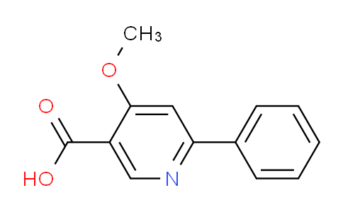 4-Methoxy-6-phenylnicotinic acid