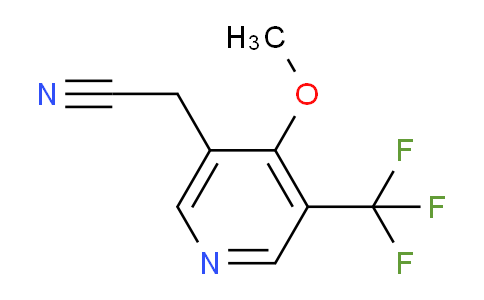 4-Methoxy-3-(trifluoromethyl)pyridine-5-acetonitrile