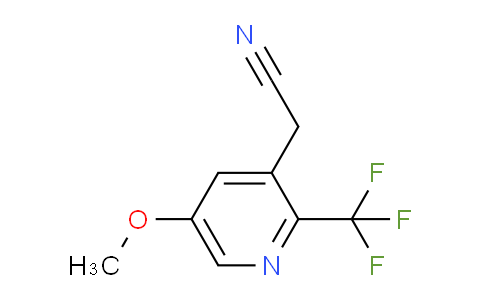 5-Methoxy-2-(trifluoromethyl)pyridine-3-acetonitrile