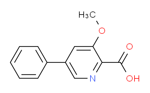 3-Methoxy-5-phenylpicolinic acid