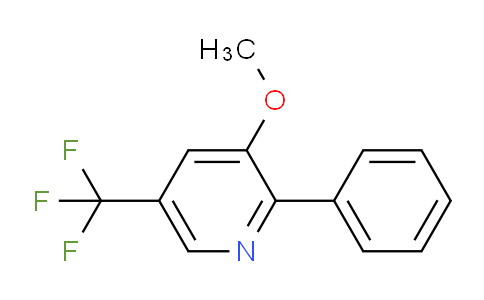3-Methoxy-2-phenyl-5-(trifluoromethyl)pyridine