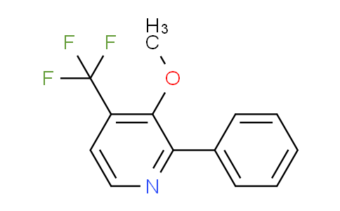 AM103450 | 1805032-11-4 | 3-Methoxy-2-phenyl-4-(trifluoromethyl)pyridine