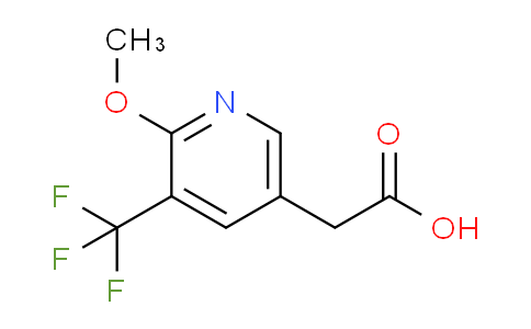 2-Methoxy-3-(trifluoromethyl)pyridine-5-acetic acid