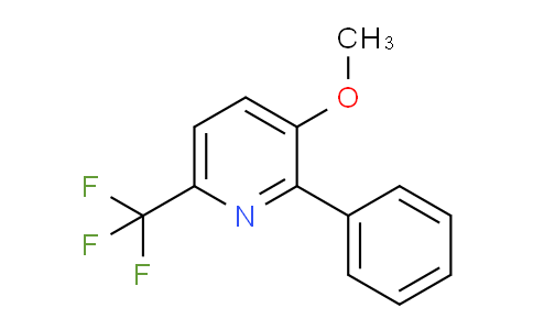 AM103452 | 1806587-59-6 | 3-Methoxy-2-phenyl-6-(trifluoromethyl)pyridine