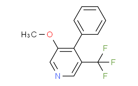 AM103454 | 1803841-42-0 | 3-Methoxy-4-phenyl-5-(trifluoromethyl)pyridine