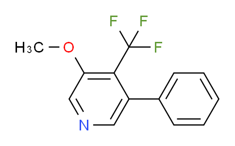 3-Methoxy-5-phenyl-4-(trifluoromethyl)pyridine