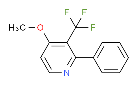 AM103456 | 1806560-78-0 | 4-Methoxy-2-phenyl-3-(trifluoromethyl)pyridine
