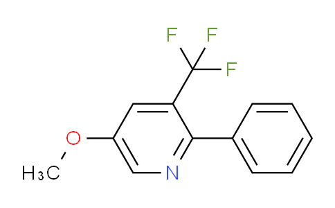 AM103460 | 1803836-99-8 | 5-Methoxy-2-phenyl-3-(trifluoromethyl)pyridine