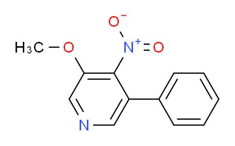 AM103474 | 1806560-23-5 | 3-Methoxy-4-nitro-5-phenylpyridine