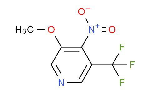 3-Methoxy-4-nitro-5-(trifluoromethyl)pyridine