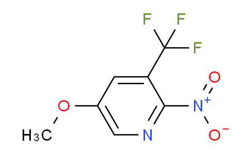 5-Methoxy-2-nitro-3-(trifluoromethyl)pyridine