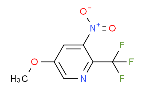5-Methoxy-3-nitro-2-(trifluoromethyl)pyridine