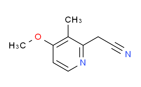 4-Methoxy-3-methylpyridine-2-acetonitrile