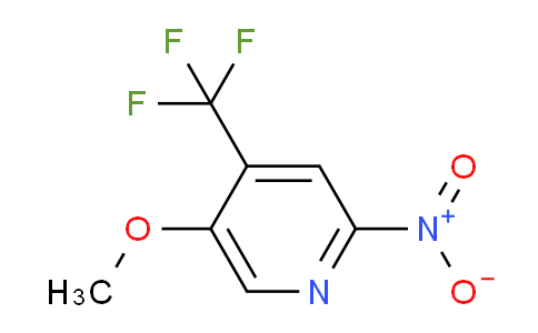 5-Methoxy-2-nitro-4-(trifluoromethyl)pyridine