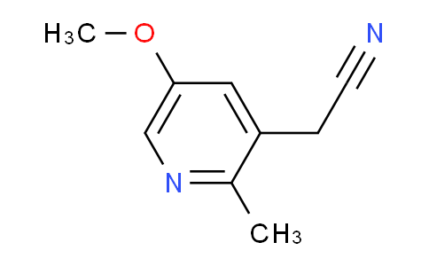 AM103515 | 1806340-33-9 | 5-Methoxy-2-methylpyridine-3-acetonitrile