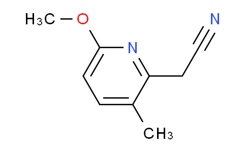 6-Methoxy-3-methylpyridine-2-acetonitrile