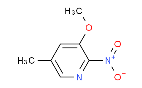 3-Methoxy-5-methyl-2-nitropyridine