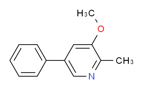 AM103605 | 1806340-10-2 | 3-Methoxy-2-methyl-5-phenylpyridine