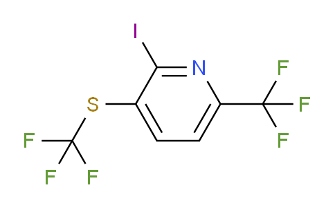 AM103642 | 1806369-35-6 | 2-Iodo-6-(trifluoromethyl)-3-(trifluoromethylthio)pyridine