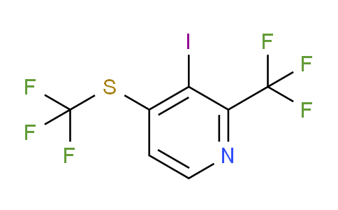 AM103647 | 1803835-22-4 | 3-Iodo-2-(trifluoromethyl)-4-(trifluoromethylthio)pyridine