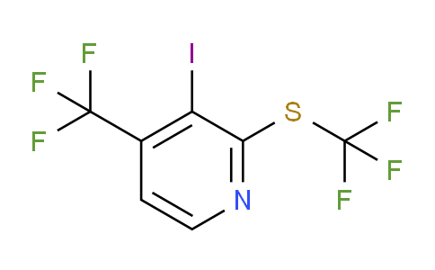 AM103654 | 1803803-13-5 | 3-Iodo-4-(trifluoromethyl)-2-(trifluoromethylthio)pyridine
