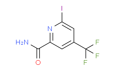 6-Iodo-4-(trifluoromethyl)picolinamide