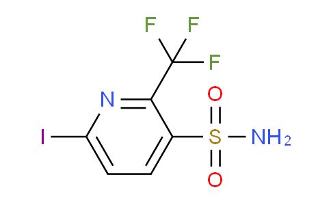 6-Iodo-2-(trifluoromethyl)pyridine-3-sulfonamide