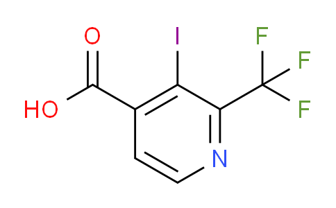 3-Iodo-2-(trifluoromethyl)isonicotinic acid