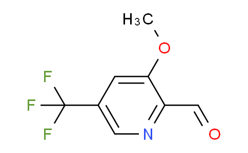 3-Methoxy-5-(trifluoromethyl)picolinaldehyde