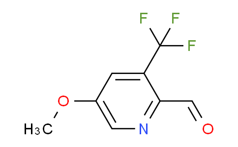 5-Methoxy-3-(trifluoromethyl)picolinaldehyde
