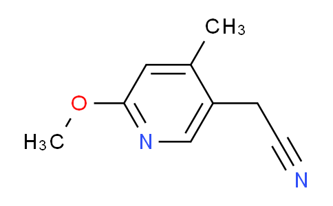 AM103793 | 1000549-56-3 | 2-Methoxy-4-methylpyridine-5-acetonitrile