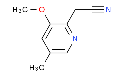 AM103797 | 1263057-51-7 | 3-Methoxy-5-methylpyridine-2-acetonitrile