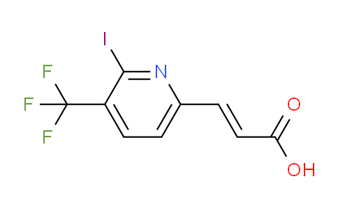 AM103827 | 1807412-44-7 | 2-Iodo-3-(trifluoromethyl)pyridine-6-acrylic acid