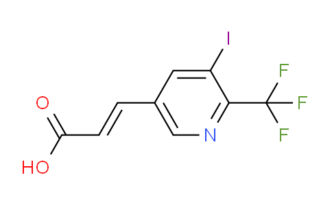 AM103830 | 1807383-70-5 | 3-Iodo-2-(trifluoromethyl)pyridine-5-acrylic acid