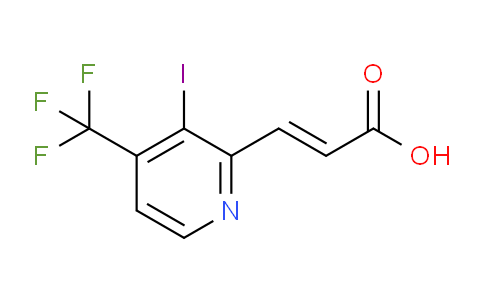 AM103832 | 1807414-75-0 | 3-Iodo-4-(trifluoromethyl)pyridine-2-acrylic acid