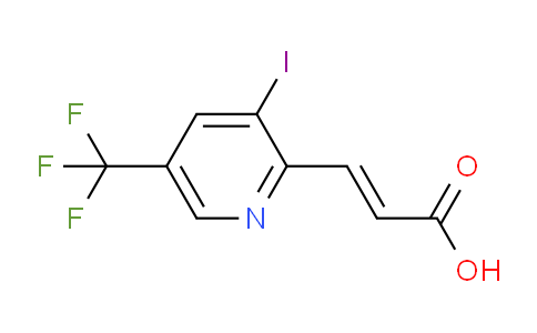 AM103833 | 1807367-45-8 | 3-Iodo-5-(trifluoromethyl)pyridine-2-acrylic acid