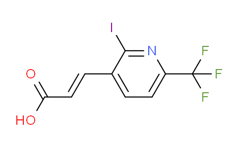 AM103834 | 1807368-16-6 | 2-Iodo-6-(trifluoromethyl)pyridine-3-acrylic acid