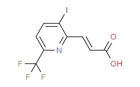 AM103835 | 1807391-04-3 | 3-Iodo-6-(trifluoromethyl)pyridine-2-acrylic acid