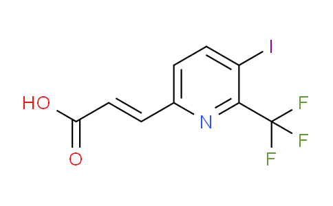 AM103836 | 1807425-44-0 | 3-Iodo-2-(trifluoromethyl)pyridine-6-acrylic acid